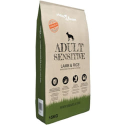 vidaXL Nourriture sèche pour chiens Adult Sensitive Lamb & Rice 15 kg