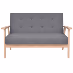 VidaXL 244652 canapé Gris