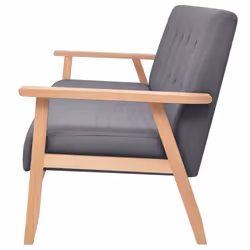 VidaXL 244653 canapé Gris