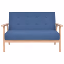 VidaXL 244655 canapé Bleu
