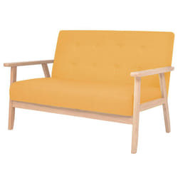 VidaXL 244658 canapé Jaune