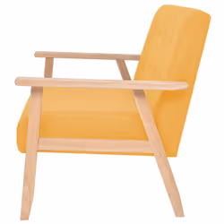 VidaXL 244658 canapé Jaune