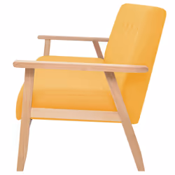 VidaXL 244659 canapé Jaune