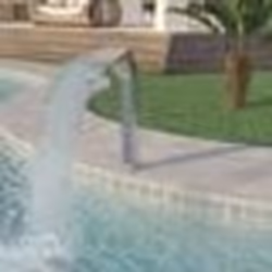 vidaXL Fontaine d'étang Acier inoxydable 50 x 30 x 90 cm Argenté - TU