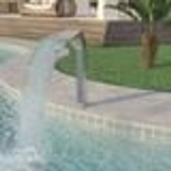vidaXL Fontaine d'étang Acier inoxydable 50 x 30 x 90 cm Argenté - TU