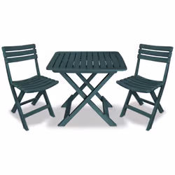 Cet ensemble de bistro élégant et contemporain deviendra le point central de votre balcon ou patio. Cet ensemble de salle à m ...