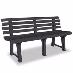 DESCRIPTION GÉNÉRALE Ce banc de jardin au design discret et intemporel ajoutera une touche de style à votre jardin ou patio.  ...
