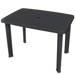 VidaXL 43594 table de jardin Anthracite