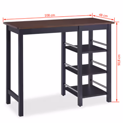 VidaXL 245363 ensemble de meuble de salle à manger et de cuisine - Vue supplémentaire 8