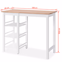 VidaXL 245364 ensemble de meuble de salle à manger et de cuisine - Vue supplémentaire 8