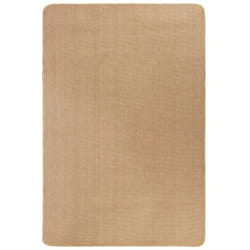 Vidaxl - Tapis en jute avec support en latex 80 x 160 cm Naturel