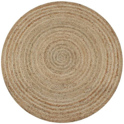 Vidaxl - Tapis Jute tressé 150 cm rond