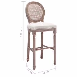 VidaXL 245352 Tabouret de bar - Vue supplémentaire 8