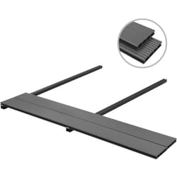 Vidaxl - Panneaux de terrasse wpc avec accessoires 15 m² 4 m Gris