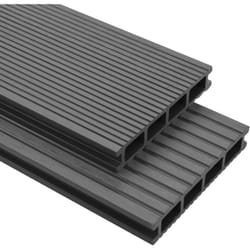 Vidaxl - Panneaux de terrasse wpc avec accessoires 20 m² 4 m Gris