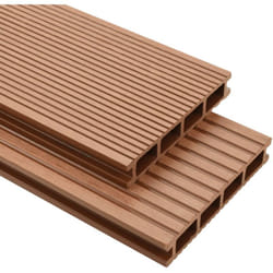 Vidaxl - Panneaux de terrasse wpc avec accessoires 30 m² 4 m Marron