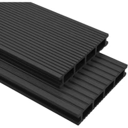 Vidaxl - Panneaux de terrasse wpc avec accessoires 10 m² 4 m Anthracite