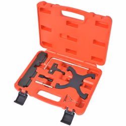 Description générale Ce kit d'outils de calage du moteur permet de verrouiller l'arbre à cames dans la position désirée lors  ...