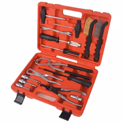 Le jeu d'outils d'entretien et d'assemblage des freins 15 pièces offre tout ce dont vous avez besoin pour travailler sur les  ...
