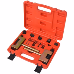 Cet ensemble complet d'outils de rivetage de chaînes est un kit d'outils indispensable pour les techniciens travaillant sur l ...