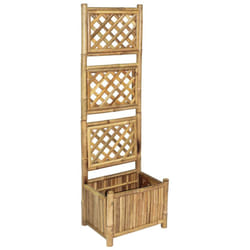 Vidaxl - Lit surélevé de jardin avec treillis Bambou 40 cm