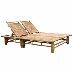 VidaXL 43715, Linge, Siège rembourré, Bambou, 1300 mm, 2000 mm, 870 mm