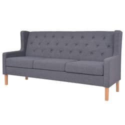VidaXL 245454 canapé 3 siège(s) Gris