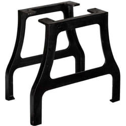vidaXL Pied de table basse 2 pcs Cadre en A Fonte - TU