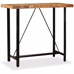 Description générale Cette table de bar attrayante a un aspect industriel et sera un supplément distinctif à votre salle à ma ...