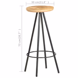 VidaXL 245446 Tabouret de bar - Vue supplémentaire 5