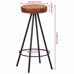 VidaXL 245448 Tabouret de bar - Vue supplémentaire 8