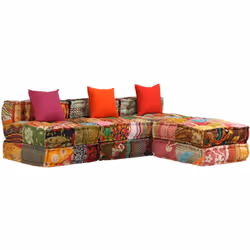 Quoi de mieux qu'un pouf modulaire très confortable pour compléter votre mobilier de salon ? Notre pouf convertible sera un c ...