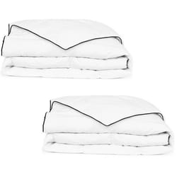 Couette En Duvet D'Hiver 2 Pcs 150 X 200 Cm Vidaxl