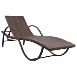 VidaXL 274868 chaise d'extérieur Linge Siège rembourré Polyuréthane, Acier Crème, Blanc - Vue supplémentaire 6