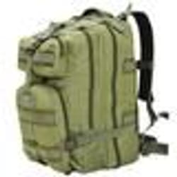 vidaXL Sac à dos en style militaire 50 L Vert olive - TU