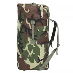 vidaXL Sac de sport en style militaire 85 L Camouflage - TU