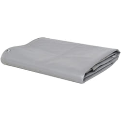 vidaXL Bâche 650 g / m² 3x4 m Gris