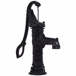 vidaXL Pompe à eau manuelle de jardin Fonte - TU