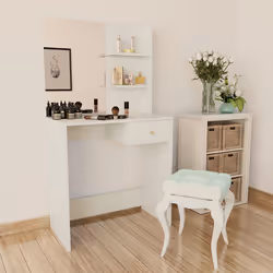 VidaXL 244861 coiffeuse et ensemble de coiffeuses pour chambre à coucher - Vue supplémentaire 2