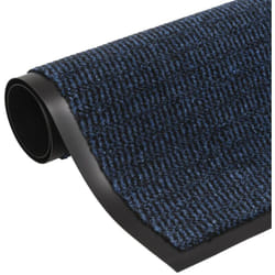 Vidaxl - Paillasson rectangulaire 60 x 90 cm Bleu