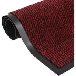 Vidaxl - Tapis à poussière rectangulaire matelassé 80x120 cm diverses couleurs Couleur : rouge