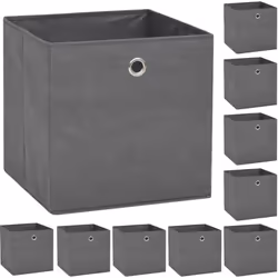 Ces boîtes de rangement pratiques conviendront parfaitement à presque toutes les étagères. Les boîtes de rangement sont fabri ...