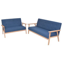VidaXL 274914 canapé Bleu