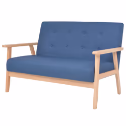 VidaXL 274914 canapé Bleu - Vue supplémentaire 4