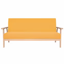 VidaXL 274918 canapé Jaune