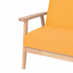 VidaXL 274918 canapé Jaune - Vue supplémentaire 6