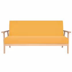 VidaXL 274919 canapé Jaune