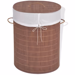 Notre panier à linge en bambou est une solution idéale pour tous les ménages. Il garde votre linge sale hors des regards et c ...