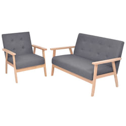 VidaXL 274923 canapé Gris