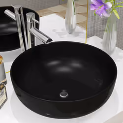 Ce lavabo, fait de céramique de première qualité, sera un élégant supplément à n'importe quelle salle de bain, toilette ou ve ...